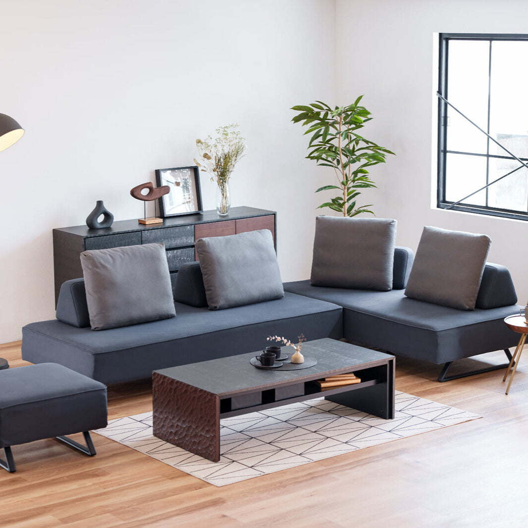 在庫品】ソファ360°どこからでもくつろげる極上の座り心地 幅160cm/幅