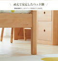ベッド 親子ベッド y19b09　スライド式 天然木 yeswood - BestKagu