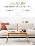 ローテーブル オーク材 Y8344　ソファテーブル　一人暮らし - BestKagu