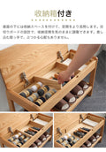 ベンチ スツール 玄関収納 無垢材 収納付き シューズラック y-a4092 - BestKagu
