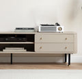 TVボード 幅180 大人なグレー　モダン家具　Y174N03 - BestKagu