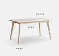 テーブル ダイニング セラミック天板 ホワイト家具 Y199R02 - BestKagu