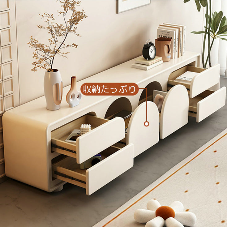 テレビボード テレビ台 大容量収納 脚付き 配線穴付き おしゃれ jxzm-246 - BestKagu