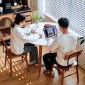 ダイニングテーブル 丸テーブル 円形 セラミック天板 チェリー材 hykmq-788 - BestKagu