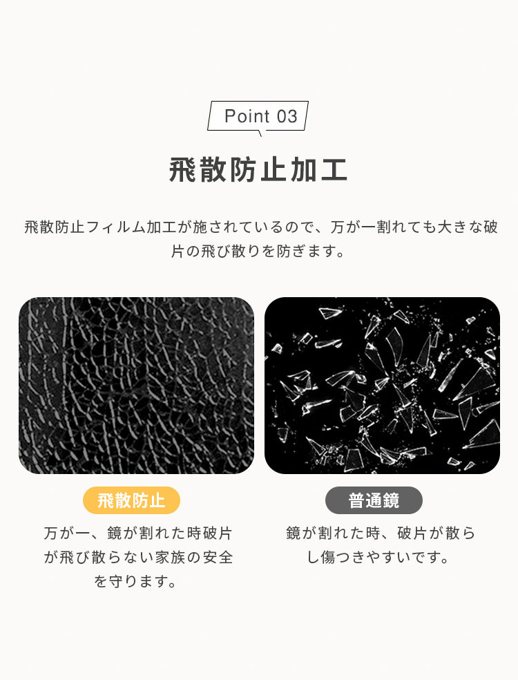 ミラー 鏡 壁掛け 吊り下げ鏡 おしゃれ dm-920　玄関 - BestKagu