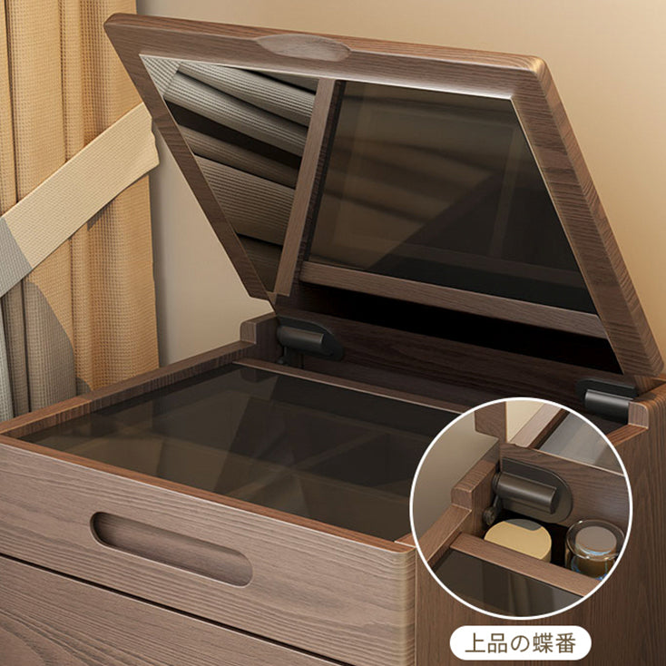ドレッサー 化粧台 メイク台 鏡付き コンパクト 大容量収納 おしゃれ mwj-879 - BestKagu
