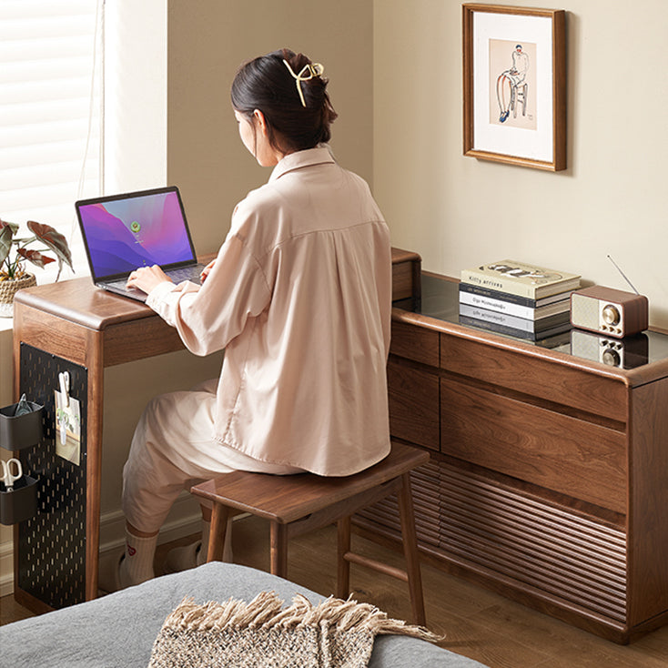 キャビネット チェスト 収納ラックドレッサー デスク伸縮式 y-m1032 - BestKagu