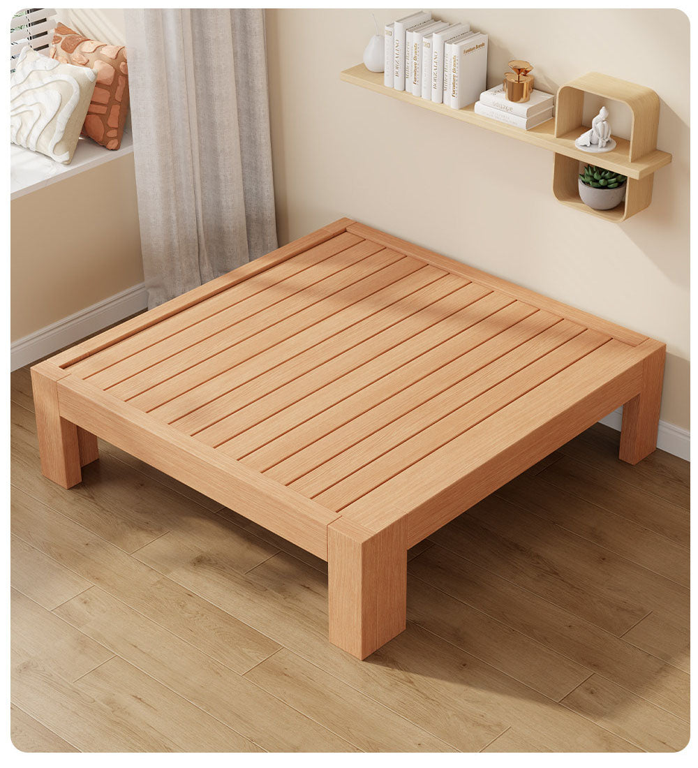 伸長式ベッド シングルベッドフレーム 天然木 G3-7252