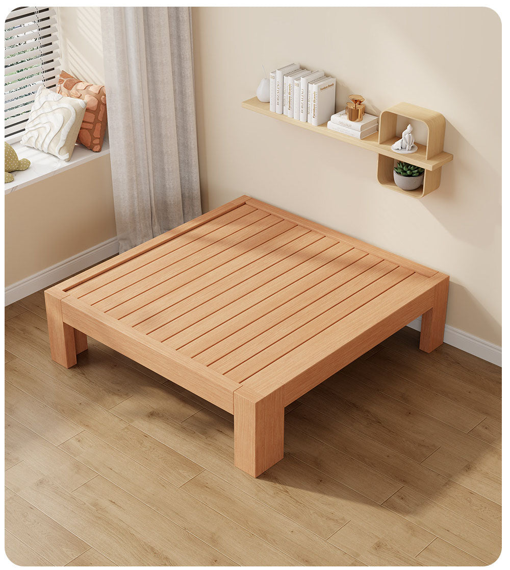 伸長式ベッド シングルベッドフレーム 天然木 G3-7252