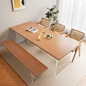 チェリー材×アクリルテーブル fpmxm-2769/G5-6978