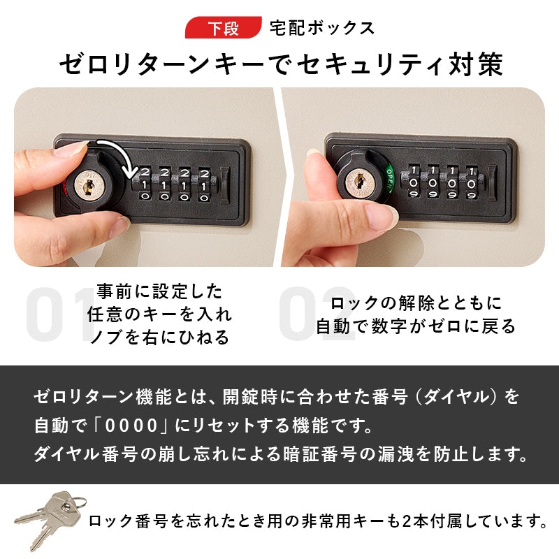 在庫品】宅配ボックス スチール炭素鋼 玄関庭 一軒家一戸建て LPS-4991