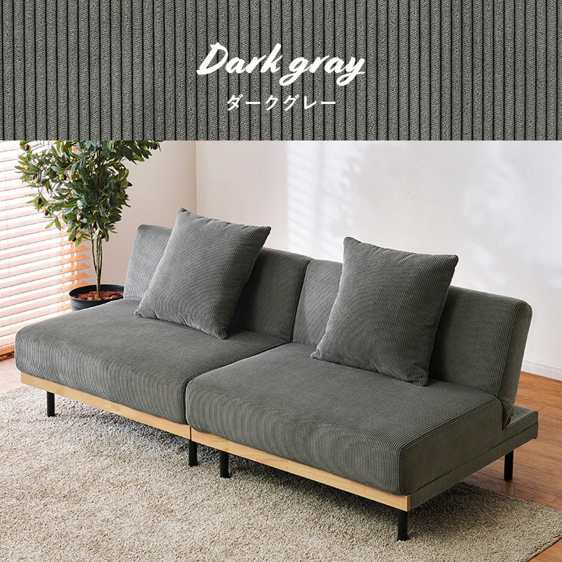 ソファ ソファベッド ローソファ単品4WAYソファベッド【在庫品】ass-4441