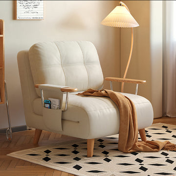 ソファ一人掛けソファ合皮ペット対応生地使用折り畳みソファベッドfmgj-6330