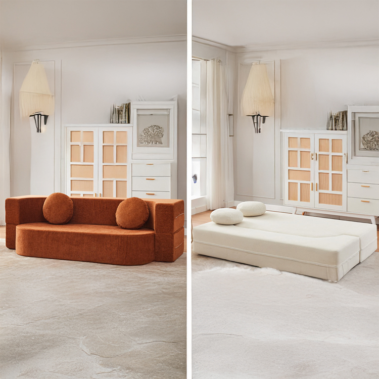 ソファー ソファベッド  ローソファ カウチ コーデュロイ 洗える布張り ファブリック fajbr-6003