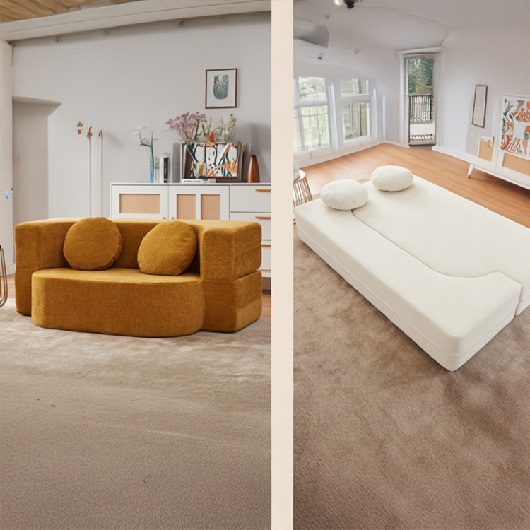 ソファー ソファベッド  ローソファ カウチ コーデュロイ 洗える布張り ファブリック fajbr-6003