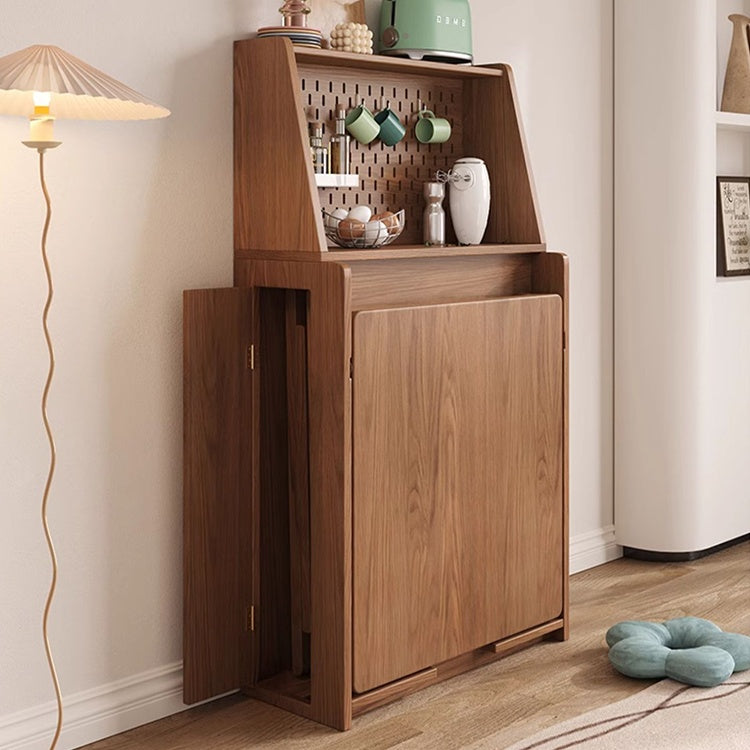 折りたたみ天板 伸縮テーブル 収納ラック 省スペース 壁付け おしゃれ