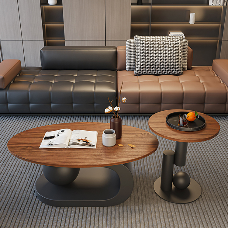 ローテーブル 天然銘木の表情を再現 自然と憩う天然木化粧合板