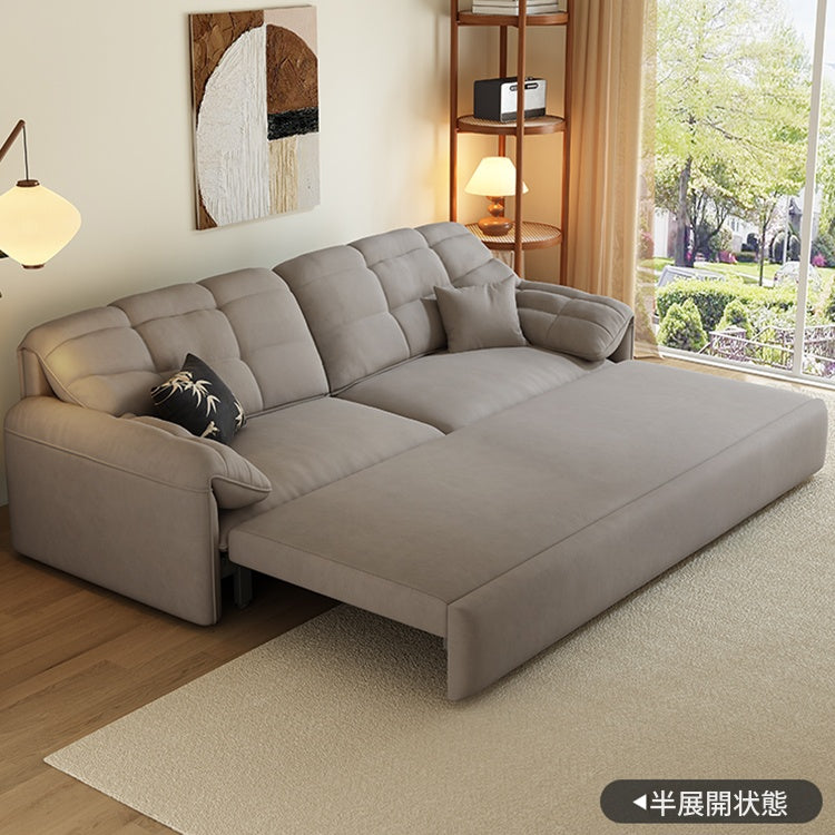 送料無料【新品】省スペース ソファベッド アウトレット コンパクトブークレソファベッド | 高品質ブークレ×省スペースの