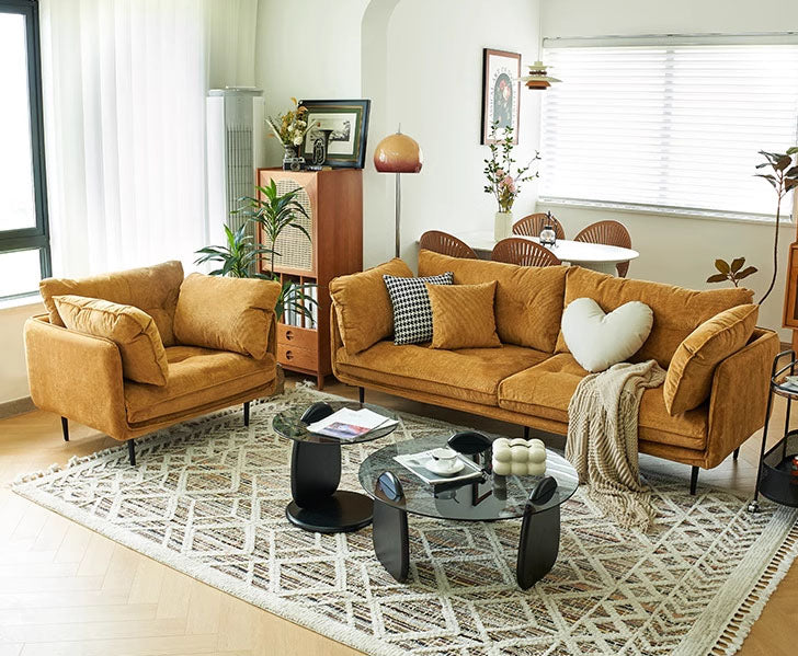 ソファ ソファー 2人掛け 3人掛け おしゃれ 金属脚 天然木