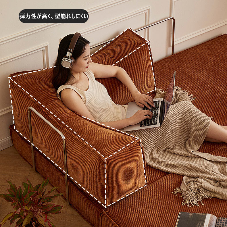 カスタマイズソファー 配置自由な2WAYソファベッド fajbr-6002