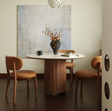 丸テーブル　セラミックダイニングテーブル　ラウンドテーブル　falm-0004