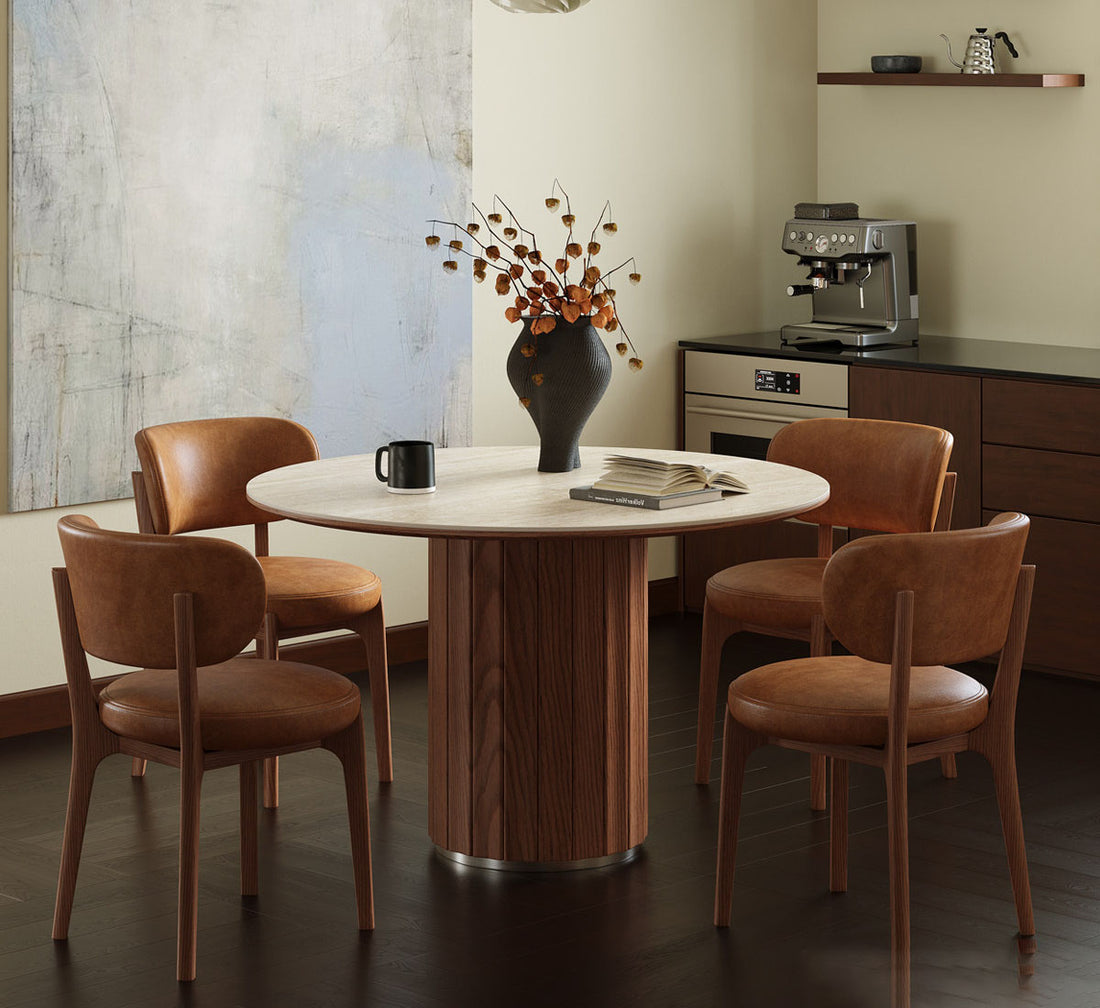 丸テーブル　セラミックダイニングテーブル　ラウンドテーブル　falm-0004