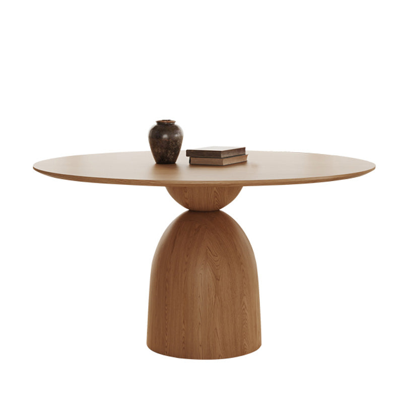 アッシュ材木製 丸テーブル 円形ダイニングテーブル 三色展開