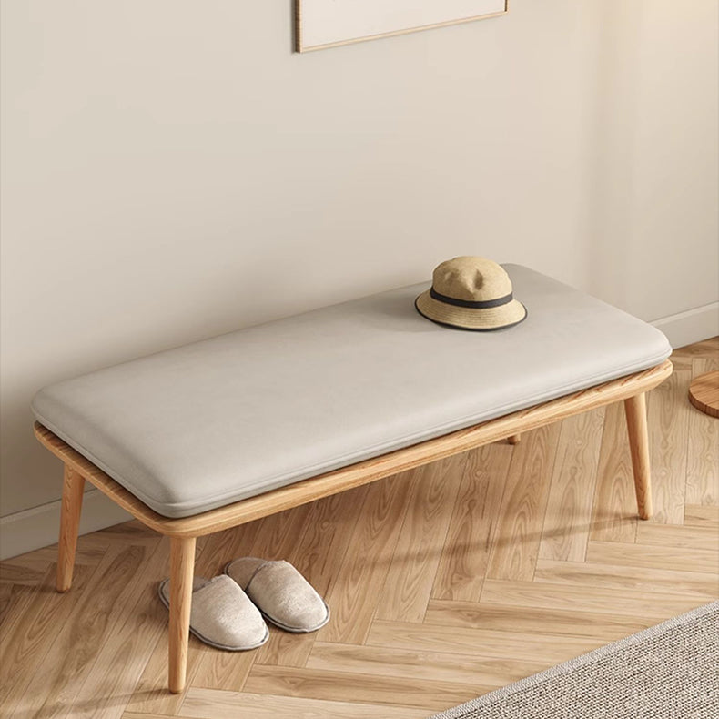 無垢材 木製 ベンチスツール 椅子下収納 横から取り出し 北欧風