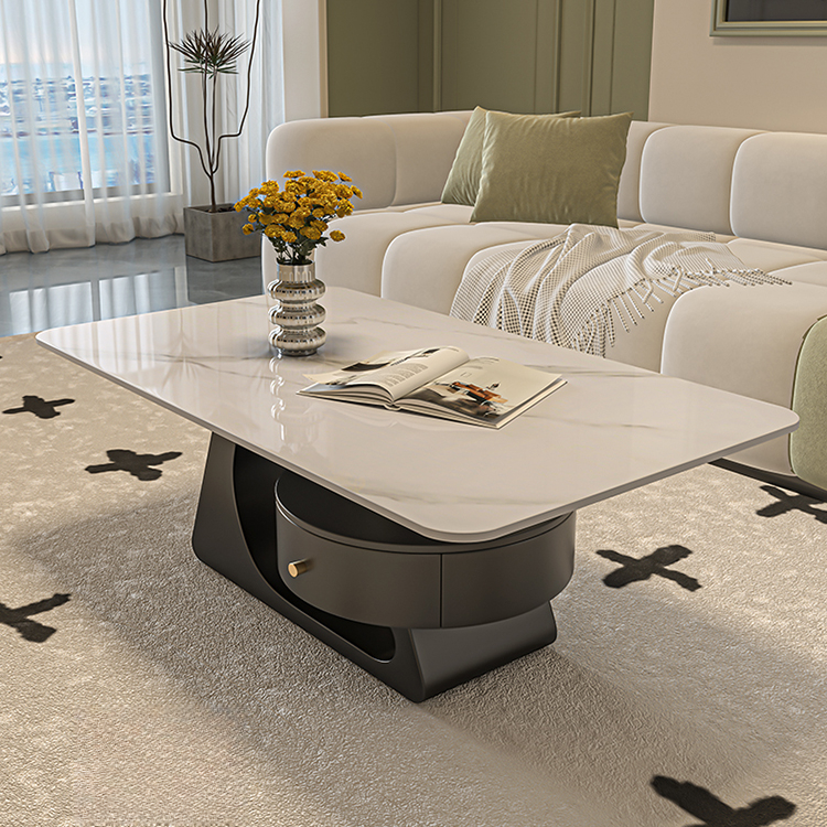 センターテーブル セラミックテーブル 大理石風 リビングテーブル