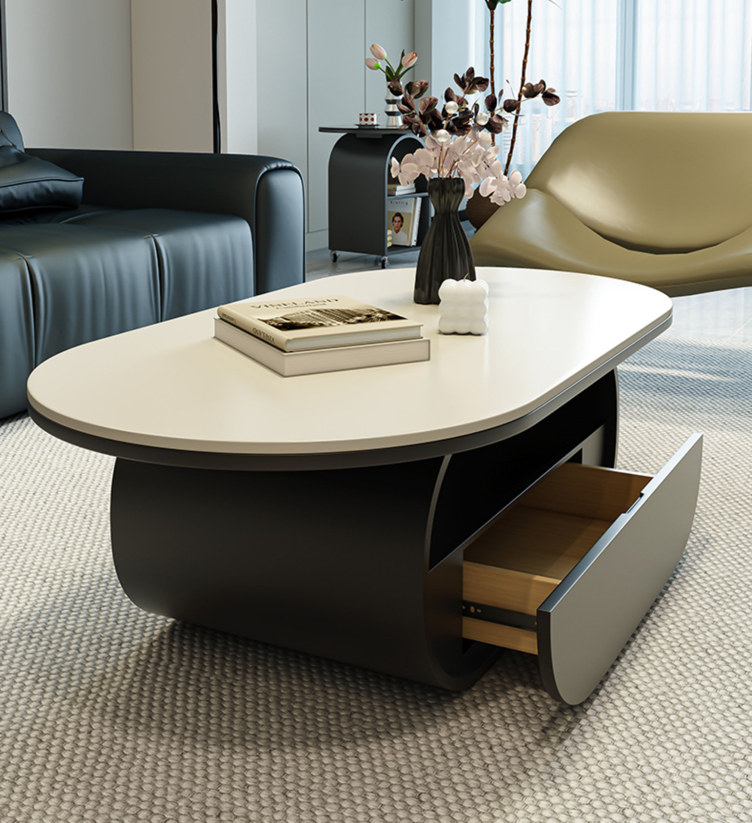 ★ i  コーヒーテーブル h600 Amazon.co.jp: 業務用 センターテーブル カフェテーブル ロー