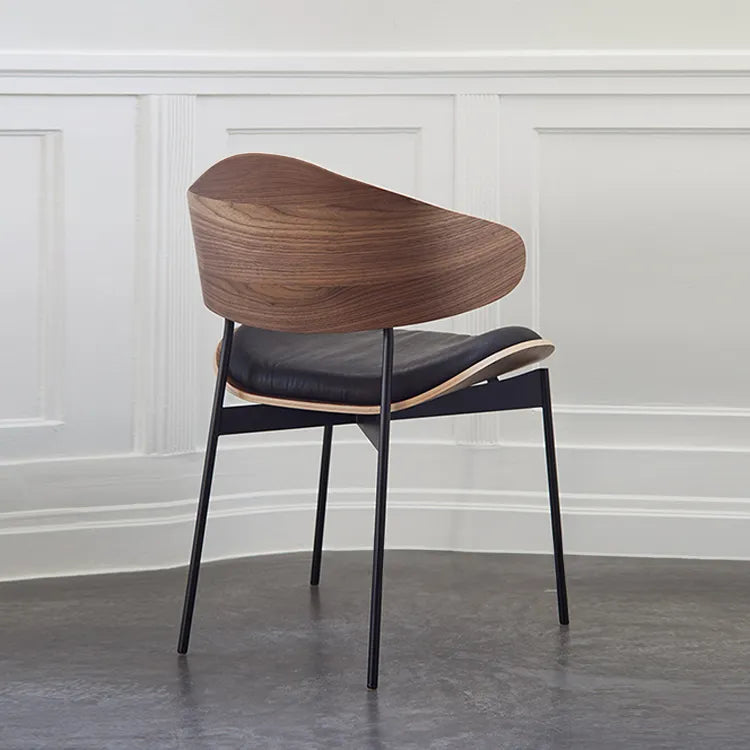 高級レザー　モダンのダイニングチェア　単品1脚　fjly-2200/fjx-2645