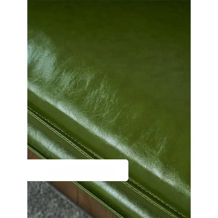 ソファー グリーン ライトブラウン 無垢材 シリコンフィル 合皮 fmdgz-3728