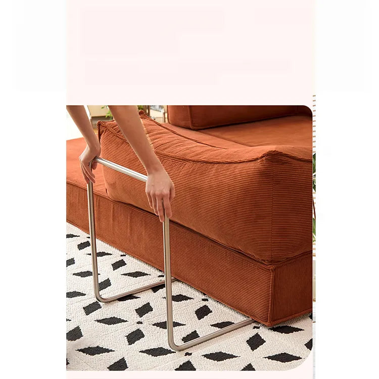 ソファー ベージュ エアレザー ダウン ステンレス シリコンフィル fmgj-3294