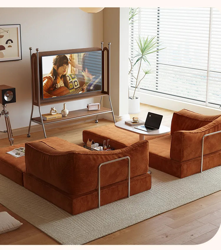 ソファー ベージュ エアレザー ダウン ステンレス シリコンフィル fmgj-3294