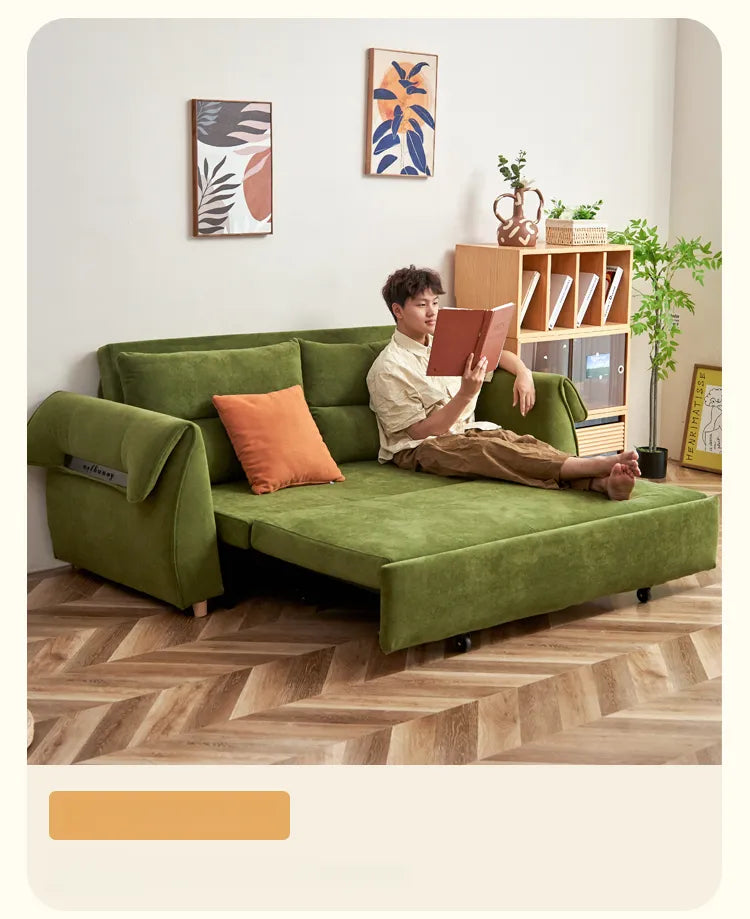 ソファー オレンジグリーン ホワイト ライトグレー 無垢材 fmgj-3295