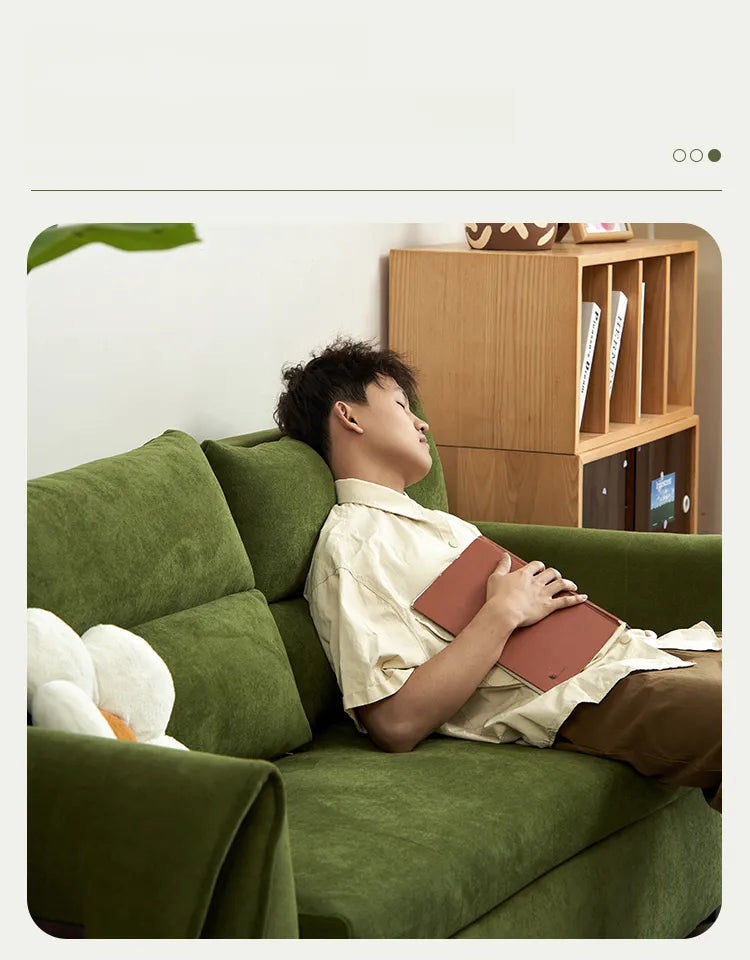 ソファー オレンジグリーン ホワイト ライトグレー 無垢材 fmgj-3295