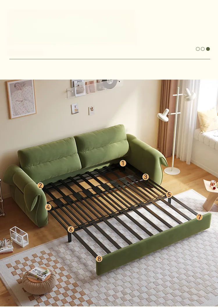 ソファー オレンジグリーン ホワイト ライトグレー 無垢材 fmgj-3295