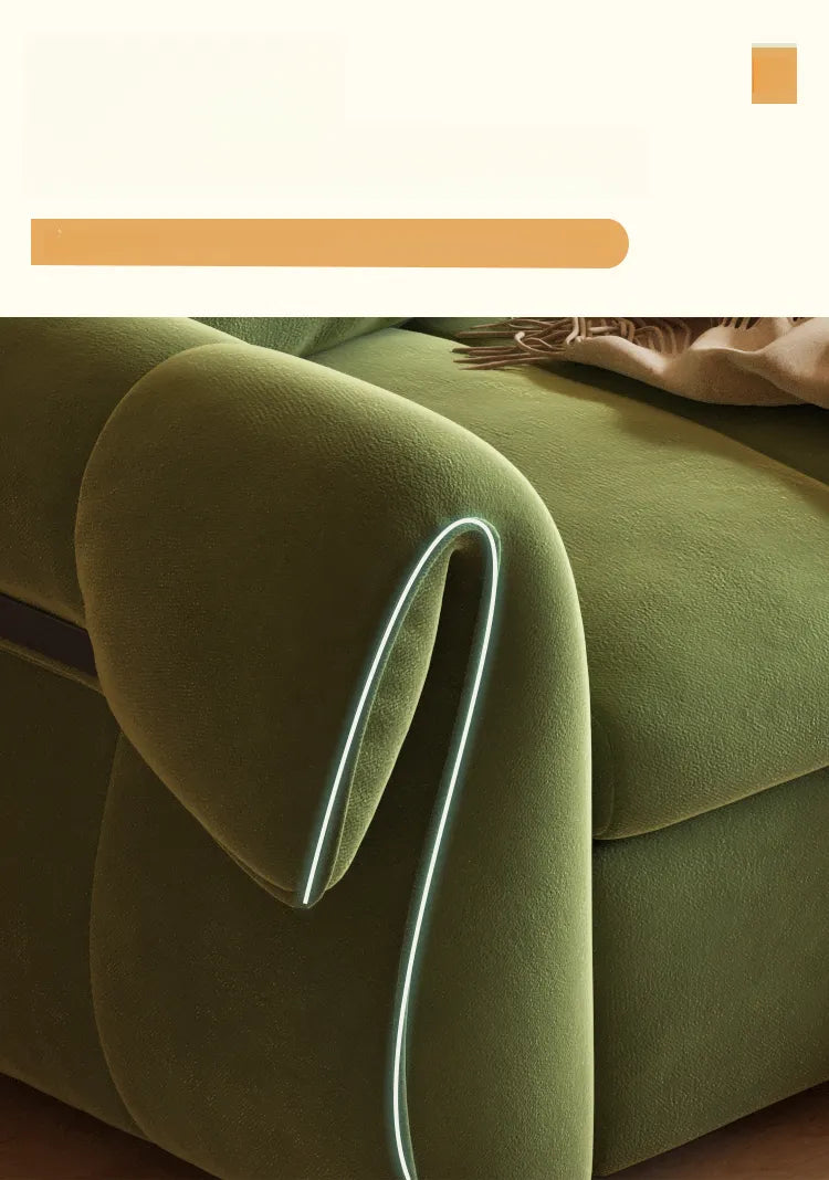 ソファー オレンジグリーン ホワイト ライトグレー 無垢材 fmgj-3295