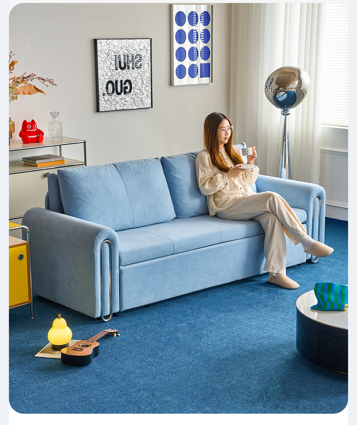 3WAYソファー リビングソファ ソファベッド カウチソファー ペット対応