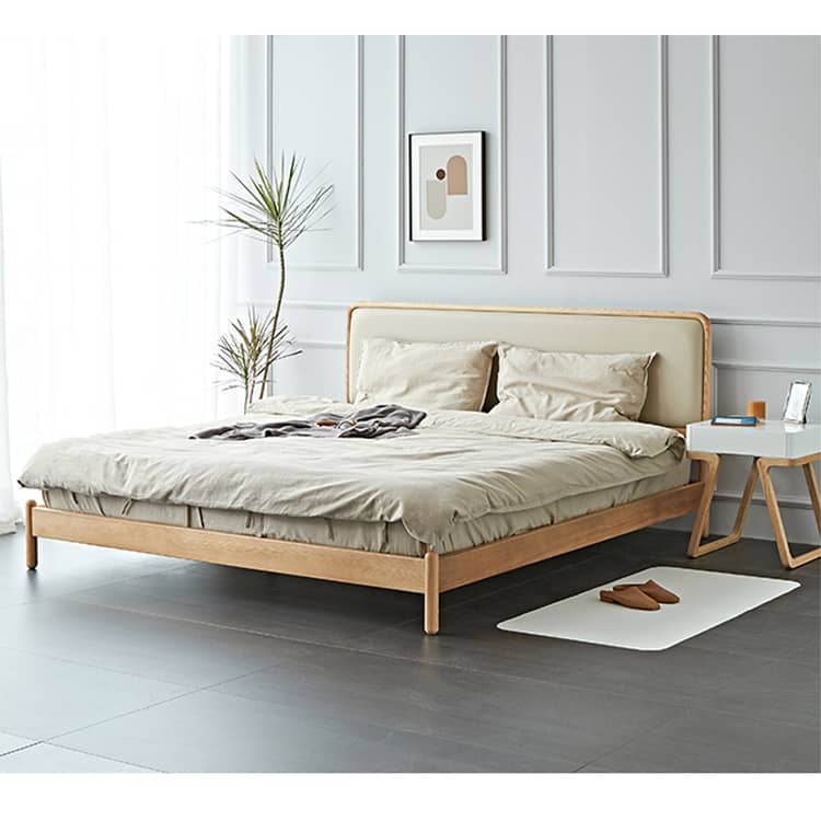 ベッドフレーム 合成皮革張り 幅150・180cm カラー3タイプ fmy-1135