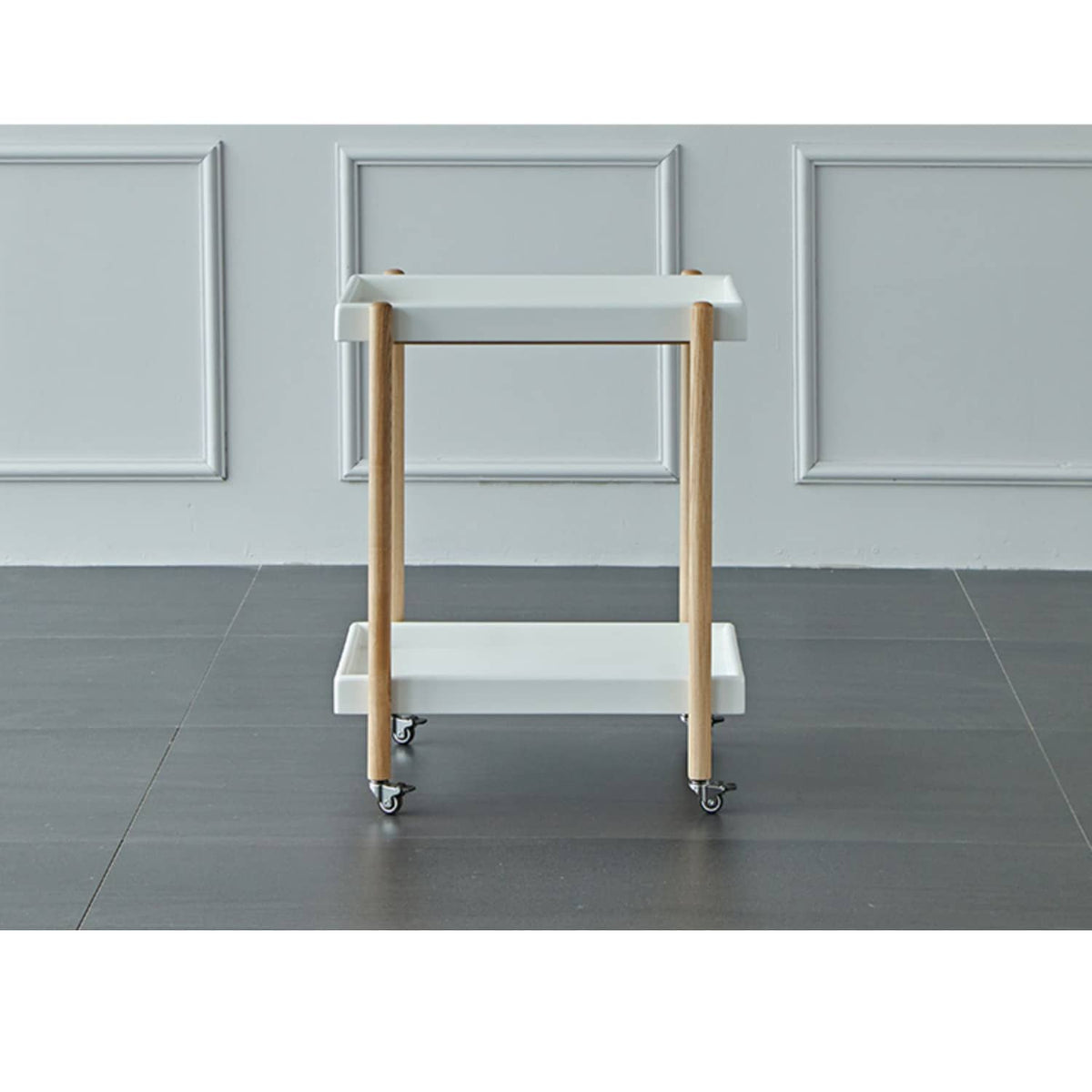 収納ワゴン 無垢材使用 幅53cm カラー2タイプ fmy-1150