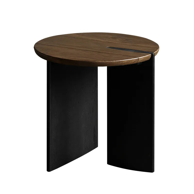 センターテーブル ナチュラル ライトブラウン ブラック オーク fsz-3302