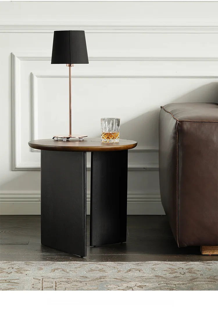 センターテーブル ナチュラル ライトブラウン ブラック オーク fsz-3302