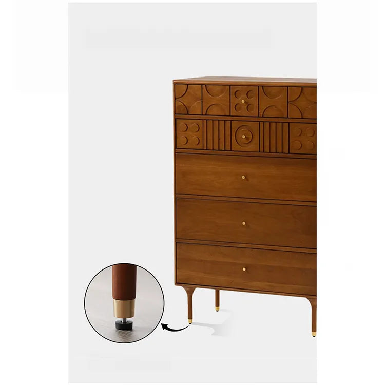 キャビネット ライトブラウン 無垢材 多層板 中密度繊維板 fsz-3307