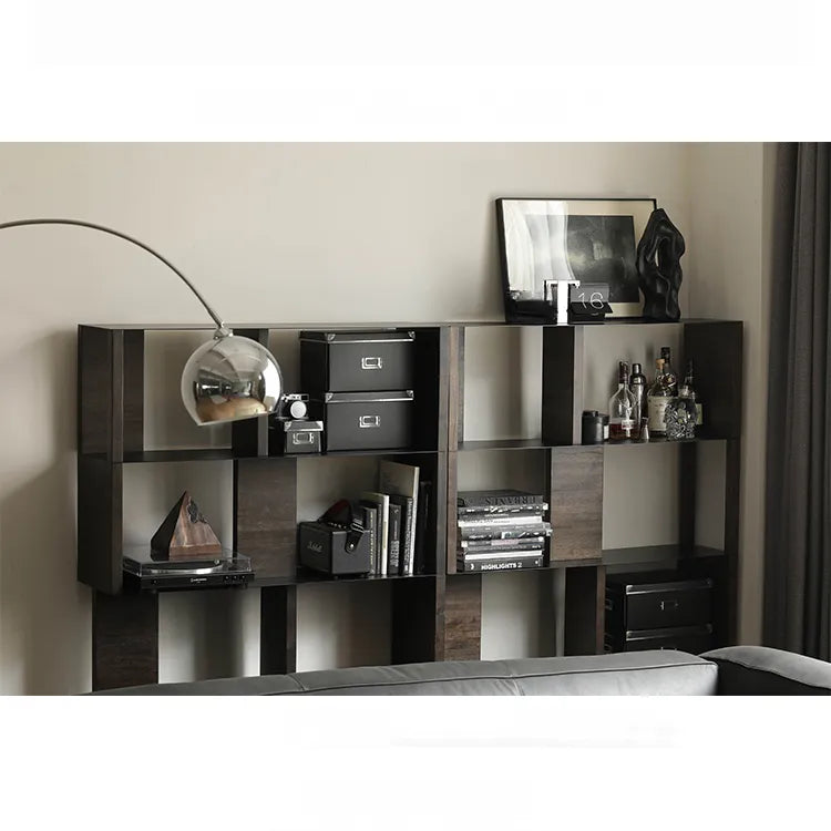 ラック ブラウン ナチュラル オーク fsz-3310