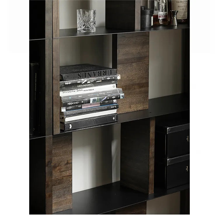 ラック ブラウン ナチュラル オーク fsz-3310