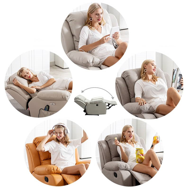 電動リクライニングソファー 振動マッサージチェア fykl-409