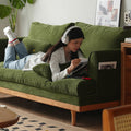 高級チェリー材使用のコーデュロイ生地　ソファ fyx-825 - BestKagu