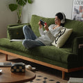 高級チェリー材使用のコーデュロイ生地　ソファ fyx-825 - BestKagu