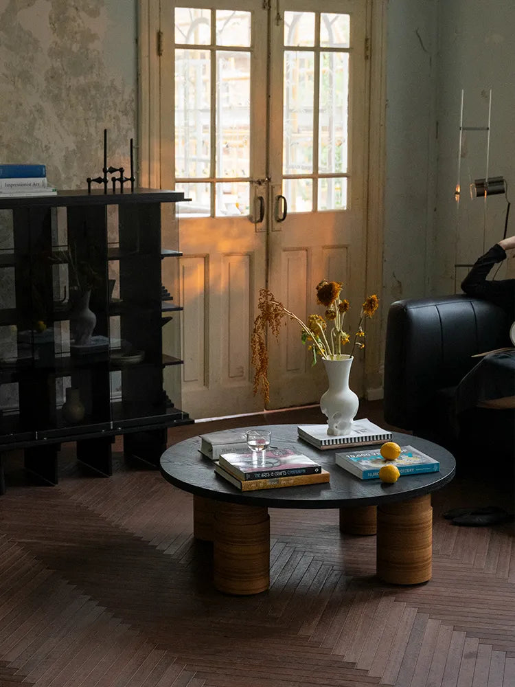 センターテーブル ブラック 多層板 ステンレス 中密度繊維板 fzy-3330